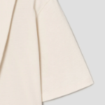 KUHO Jersey Scarf Short Sleeve T-Shirt — Ivory