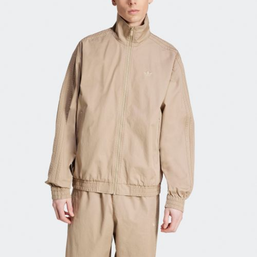 Adidas Woven Firebird Tracksuit Jacket — Beige