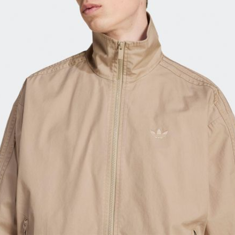 Adidas Woven Firebird Tracksuit Jacket — Beige