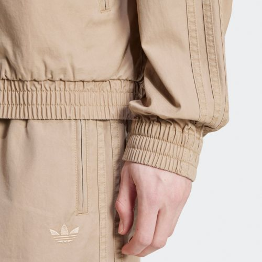 Adidas Woven Firebird Tracksuit Jacket — Beige