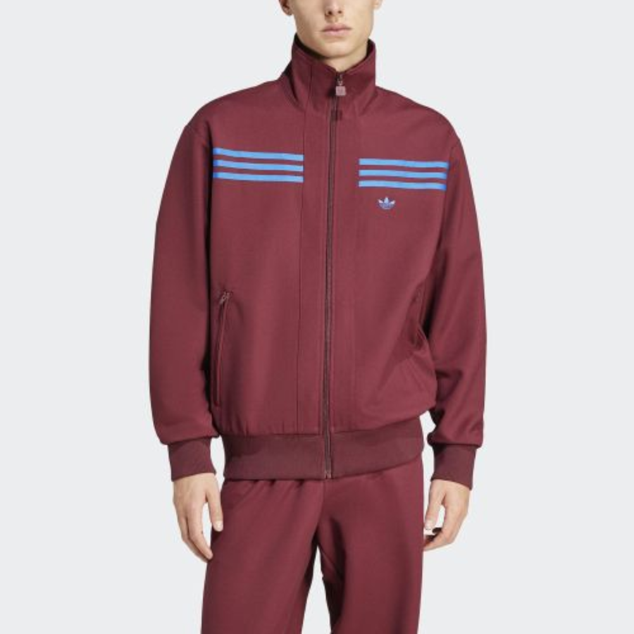 Adidas 70s BB Track Top — Shadow Red