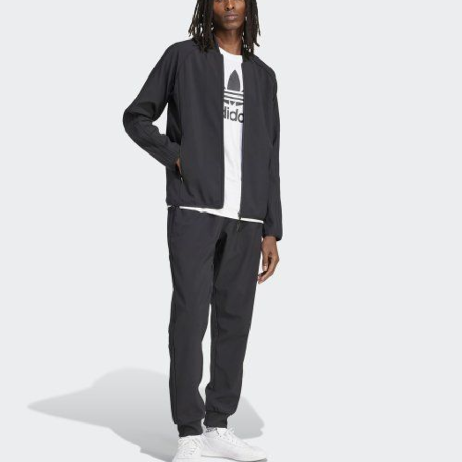 Adidas Superstar Track Top — Black