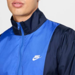 Nike Club Woven Tracksuit — Obsidian / White