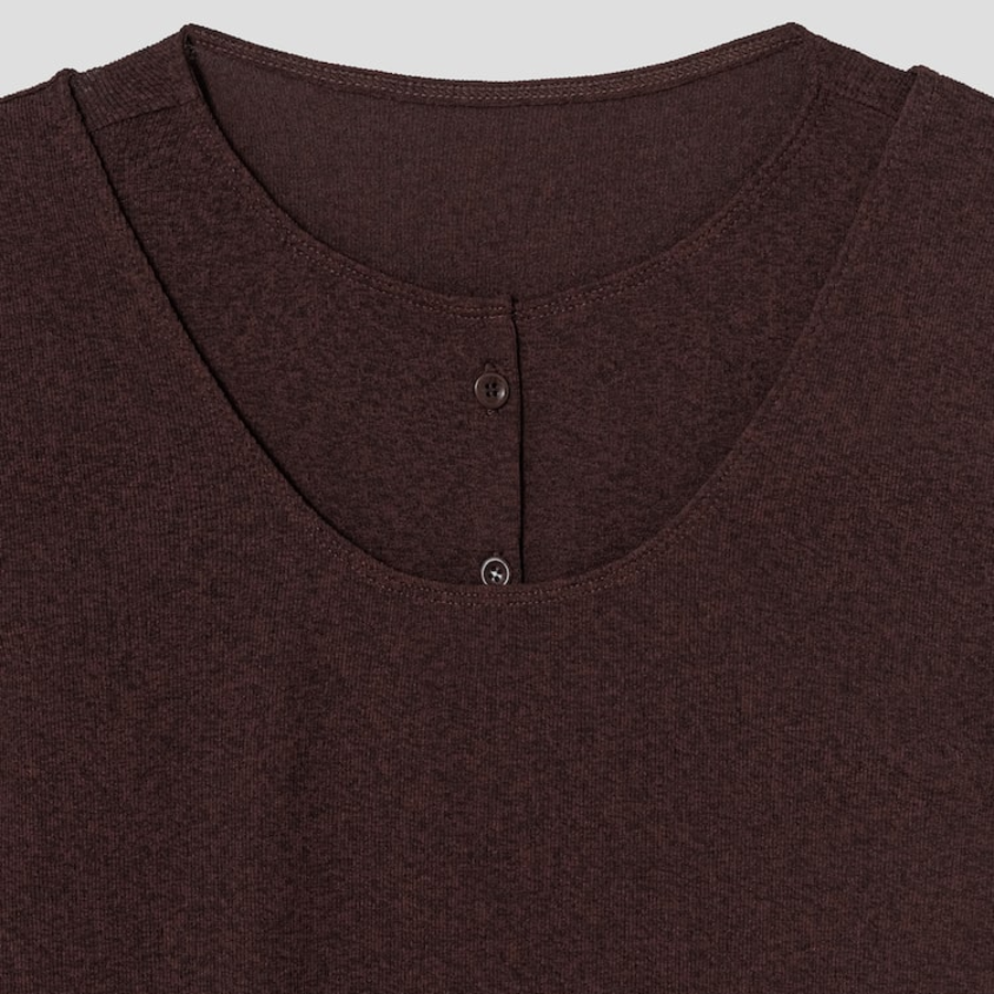 KUHO Double Layered T-Shirt - Brown