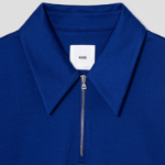 KUHO [Golf] Collar Neck Half Zip-Up Top - Royal Blue