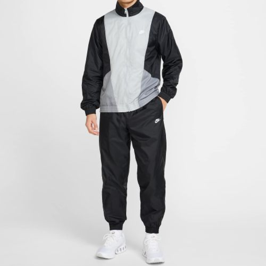 Nike Club Woven Tracksuit Jacket — Black / Grey