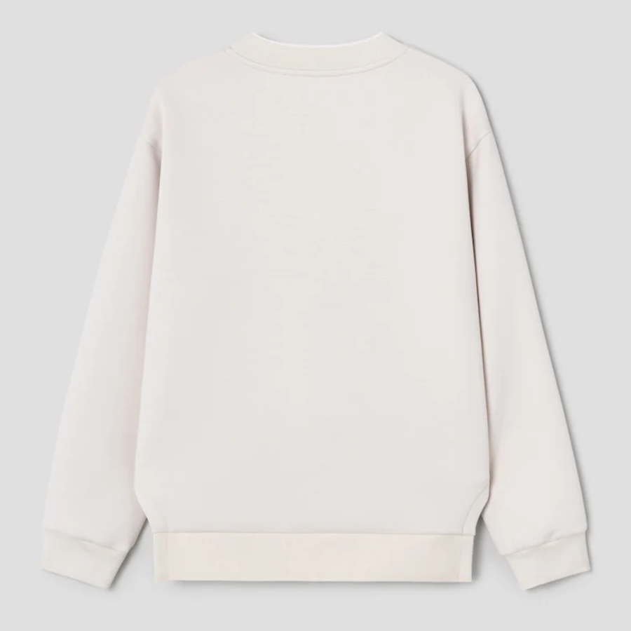 KUHO [Golf] Air Jersey Sweatshirt Top - Ivory