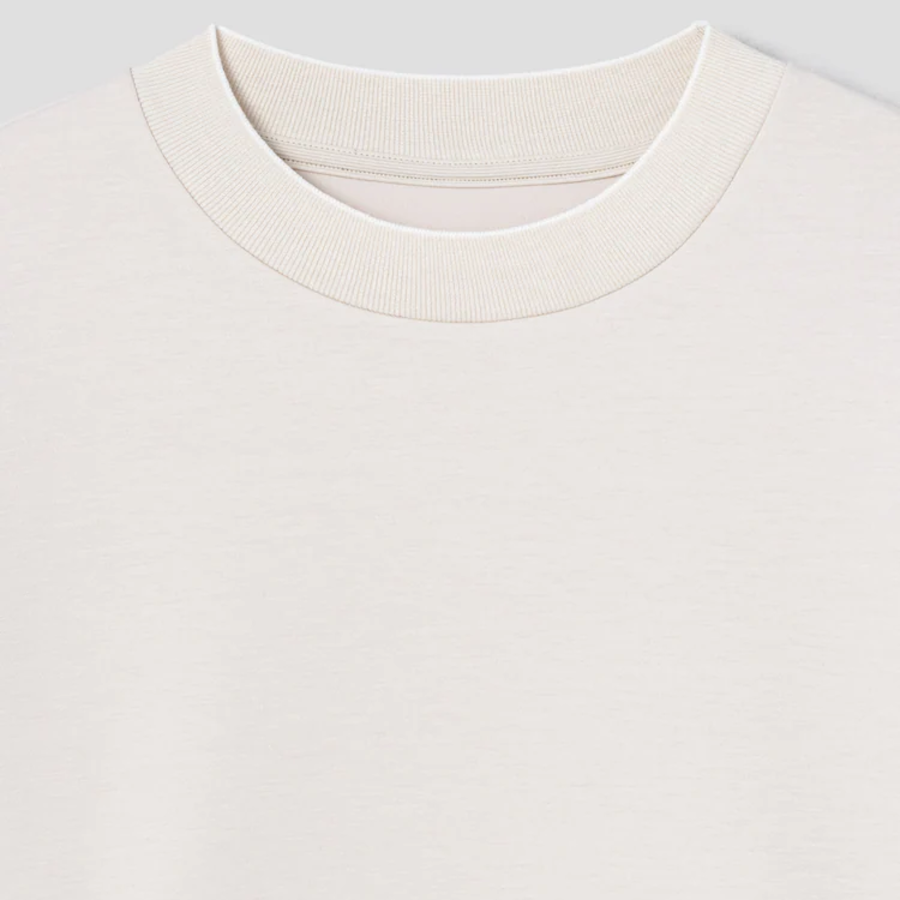 KUHO [Golf] Air Jersey Sweatshirt Top - Ivory