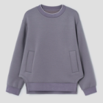 KUHO [Golf] Air Jersey Sweatshirt Top - Grey