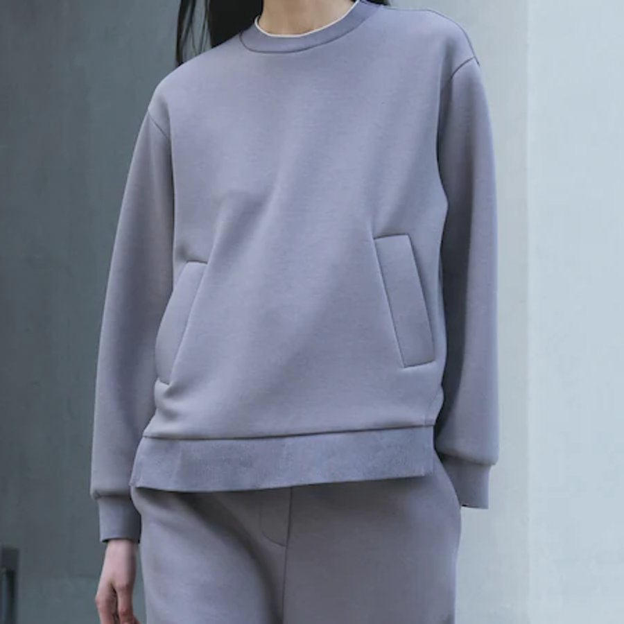 KUHO [Golf] Air Jersey Sweatshirt Top - Grey