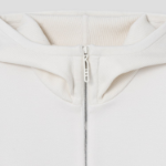 KUHO Golf Knit Hooded Jersey Top — Ivory