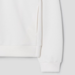KUHO Golf Knit Hooded Jersey Top — Ivory