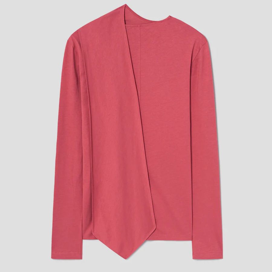 KUHO Scarf Jersey T-Shirt - Red