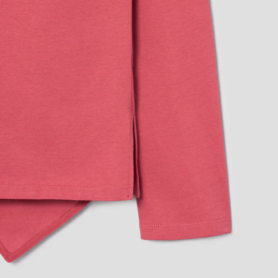 KUHO Scarf Jersey T-Shirt - Red