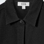 COS Short Sleeve Jumpsuit – Black
