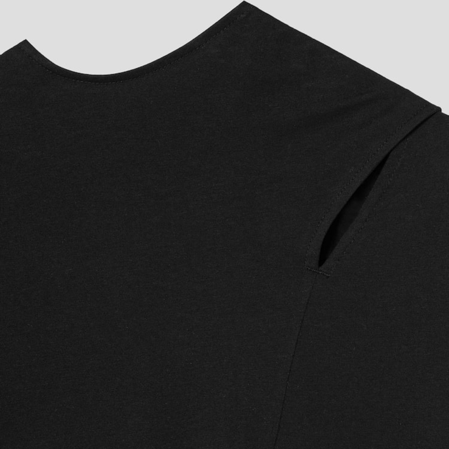 KUHO Scarf Jersey T-Shirt - Black