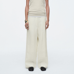 COS Straight-Leg Tailored Linen Trousers – Butter Yellow
