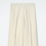 COS Straight-Leg Tailored Linen Trousers – Butter Yellow