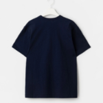 PLAY COMME des GARÇONS Double Heart Wappen T-Shirt — Navy