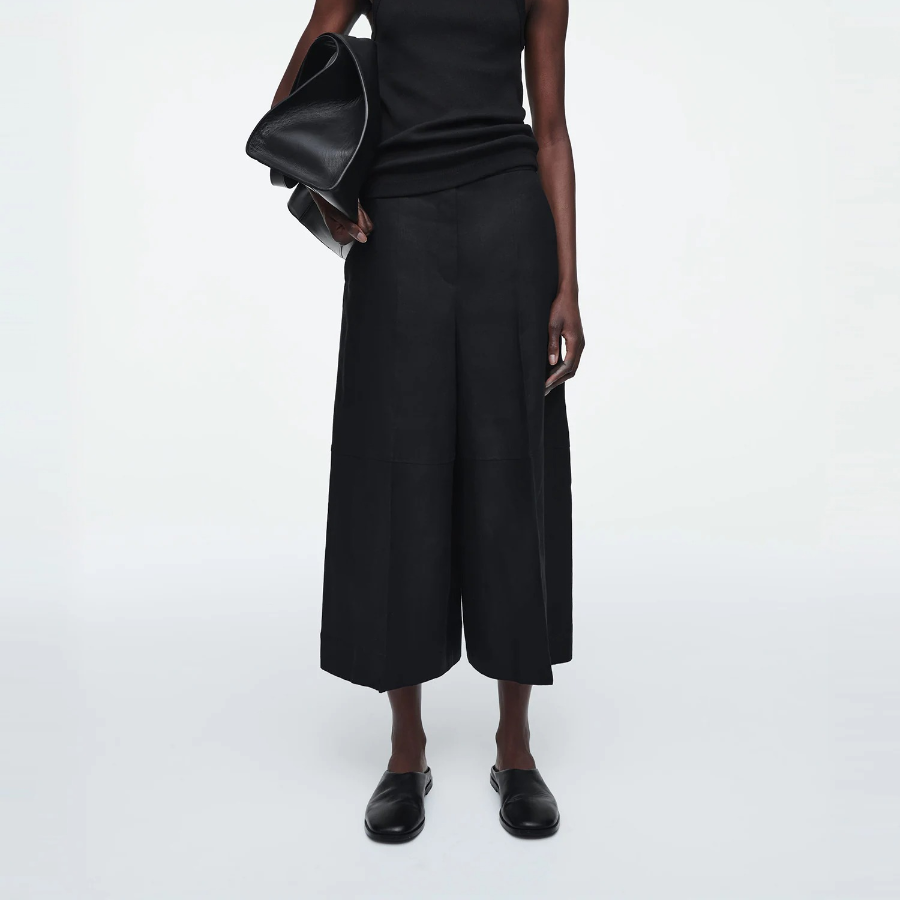 COS Linen Culottes – Black