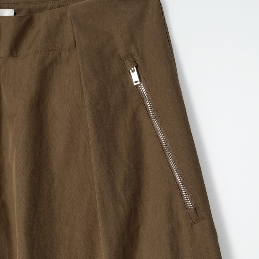 COS Utility Barrel Leg Trousers – Brown