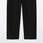 COS Wool Blend Capri Trousers – Black