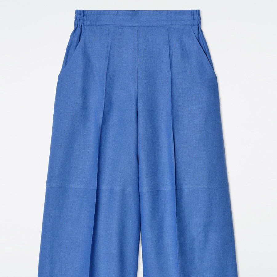 COS Linen Culottes – Blue