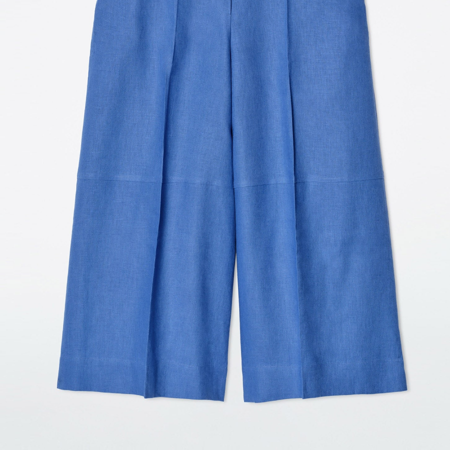COS Linen Culottes – Blue