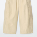 COS Relaxed Barrel Leg Trousers – Beige