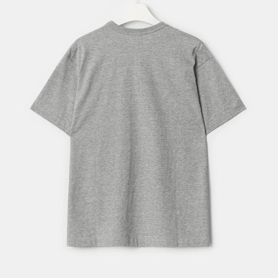 PLAY COMME des GARÇONS Double Heart Wappen T-Shirt — Navy