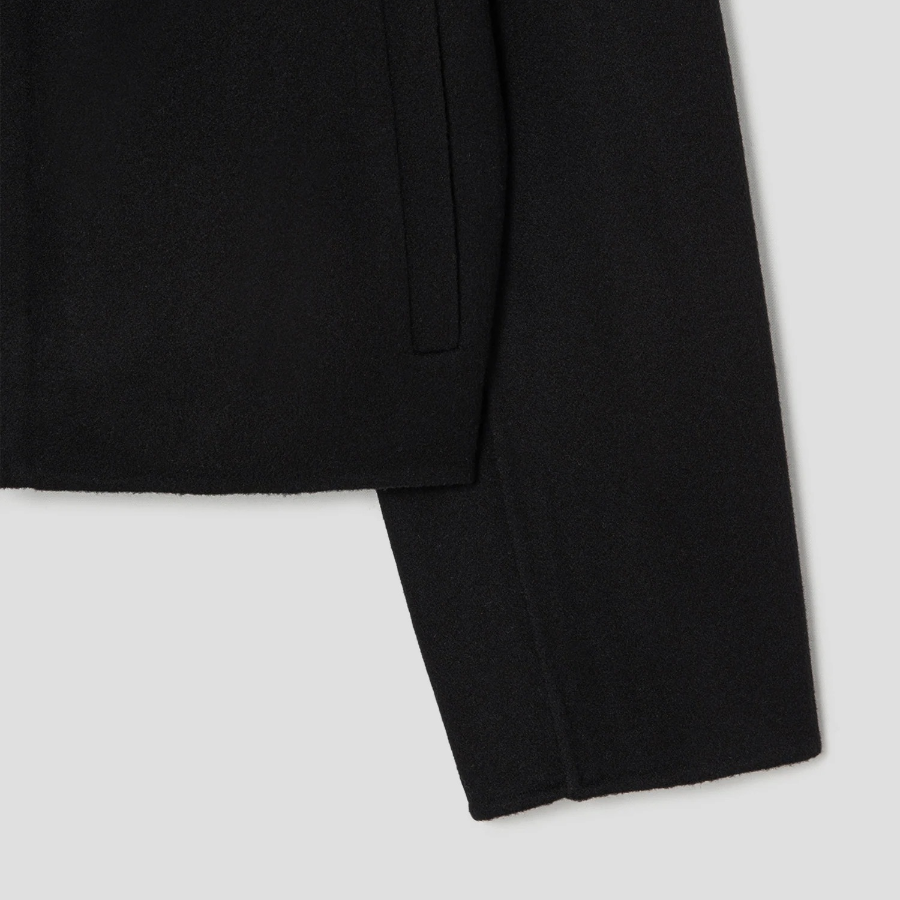 Theory Women Double Wool-Cashmere Blouson Jacket - Black