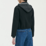 Theory Women Double Wool-Cashmere Blouson Jacket - Black