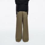 COS Tie Detail Wide Leg Trouser – Khaki