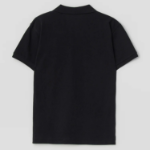 Black Heart Wappen Polo Shirt — Black