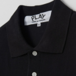 Black Heart Wappen Polo Shirt — Black