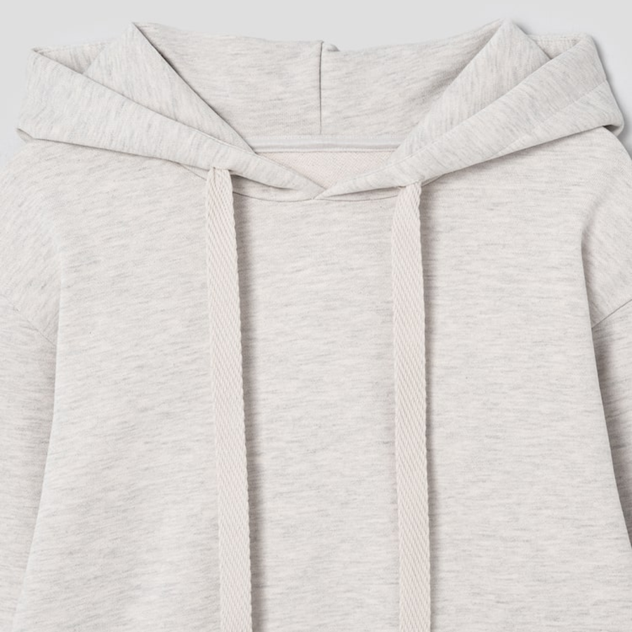 KUHO Cotton Blend Hooded Sweatshirt – Ivory