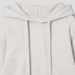 KUHO Cotton Blend Hooded Sweatshirt – Ivory
