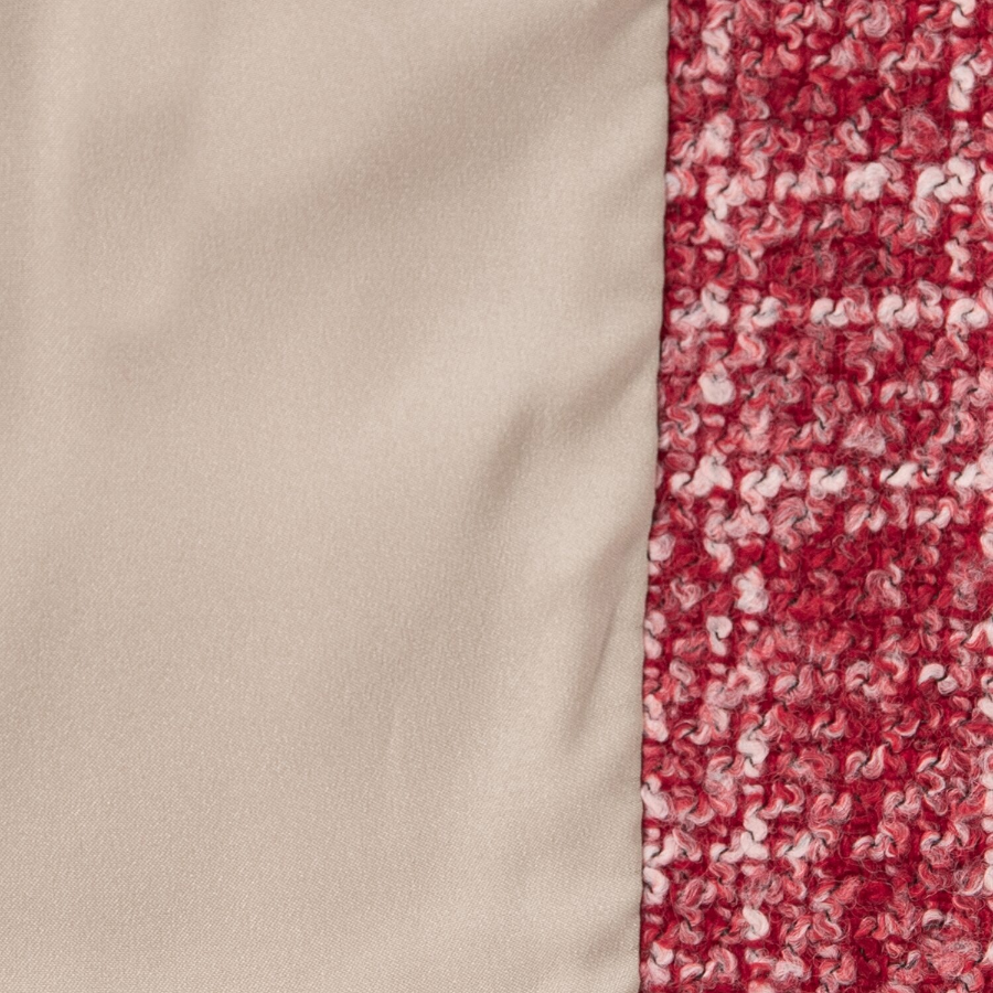 Theory Women Melange Tweed Pocket Jacket - Red Multi