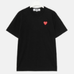 Red Heart Wappen T-Shirt — Black