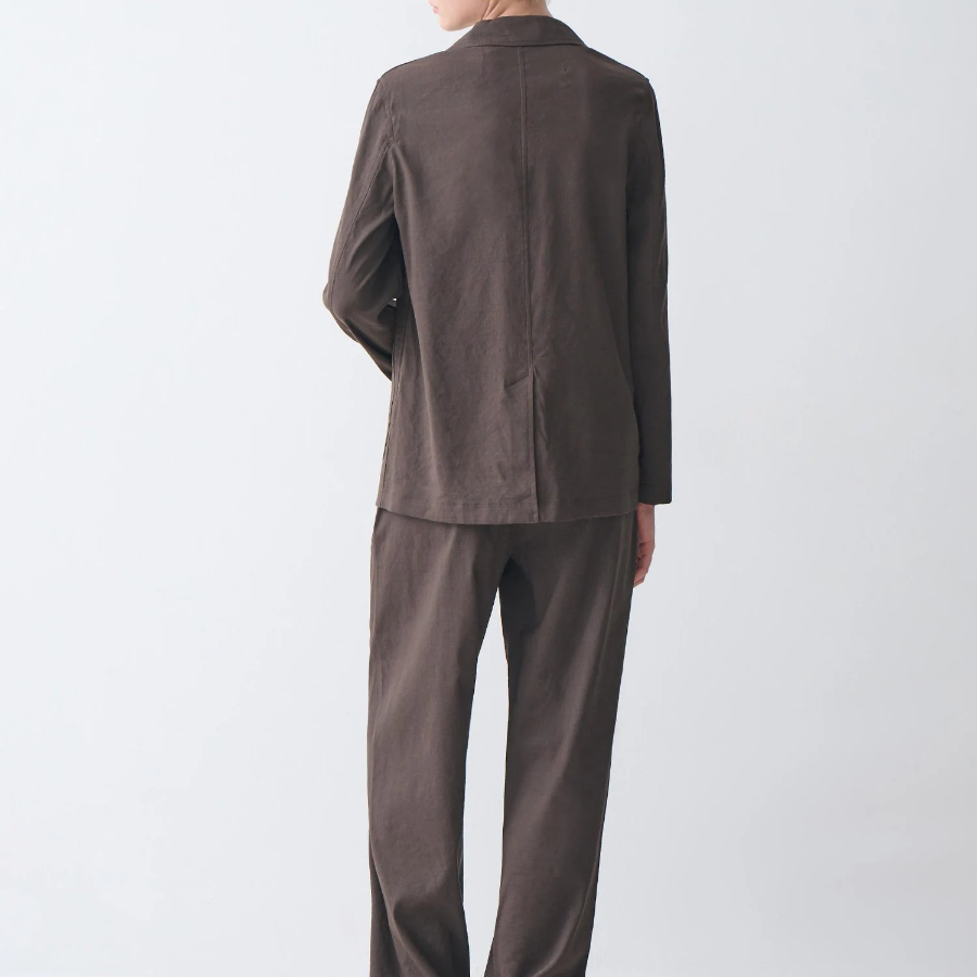 Theory Women Good Crunch Relaxed Patch Jacket - Coffee