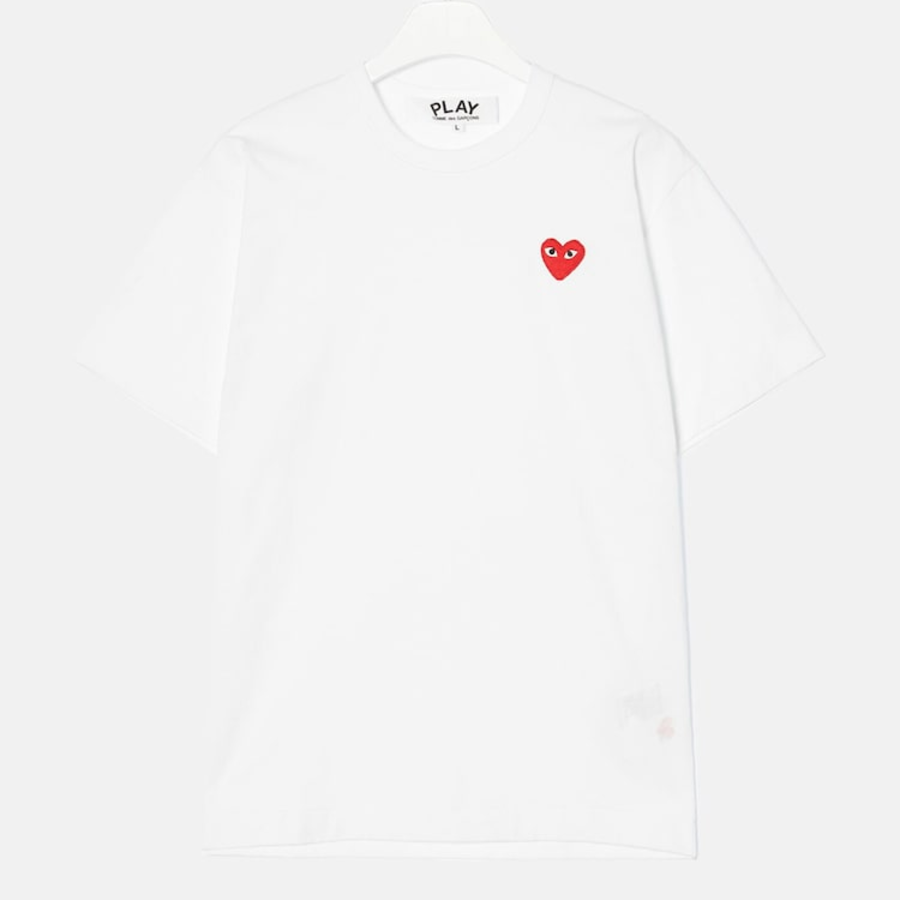 Red Heart Wappen T-Shirt — Black