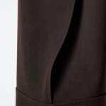 COS Turn-Up Wool Blend Trouser – Brown