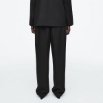 COS Elastic Straight-Leg Trouser – Black