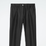 COS Elastic Straight-Leg Trouser – Black