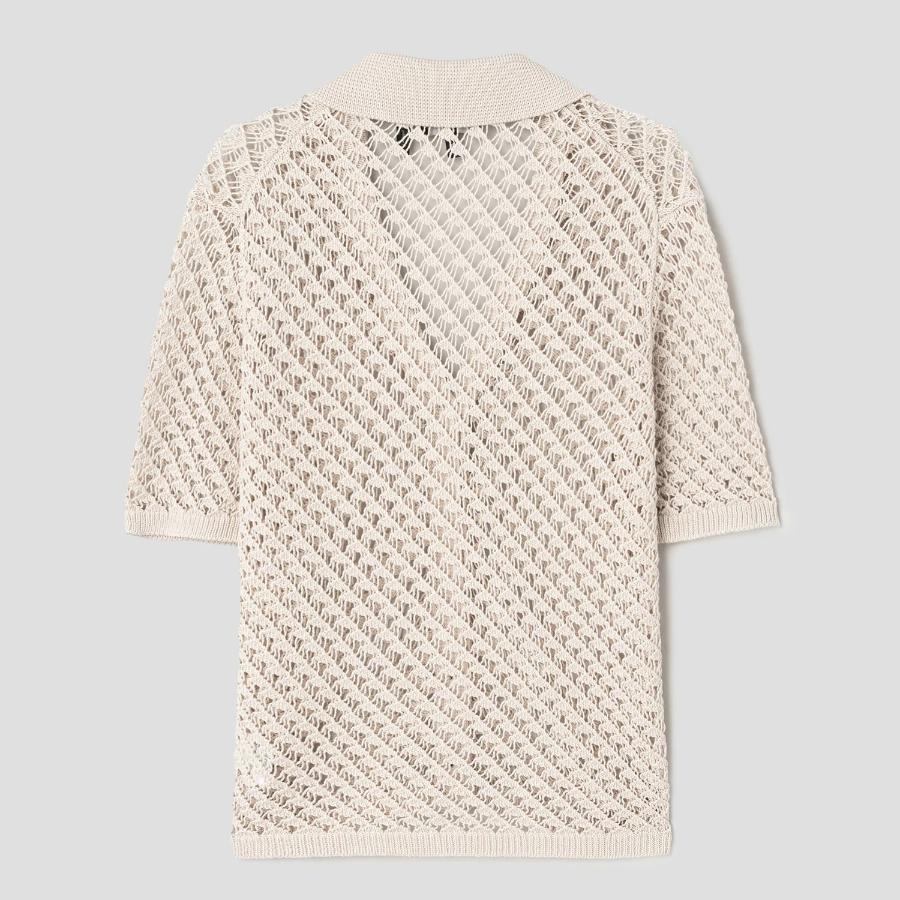 Theory Women Sheen Cotton Camp Shirt Cardigan - Almond