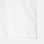 Black Heart T-Shirt with Blue Eyes Heart — White