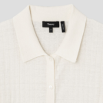 Theory Women Neo Sag Harbor Rib Cardigan - Bone