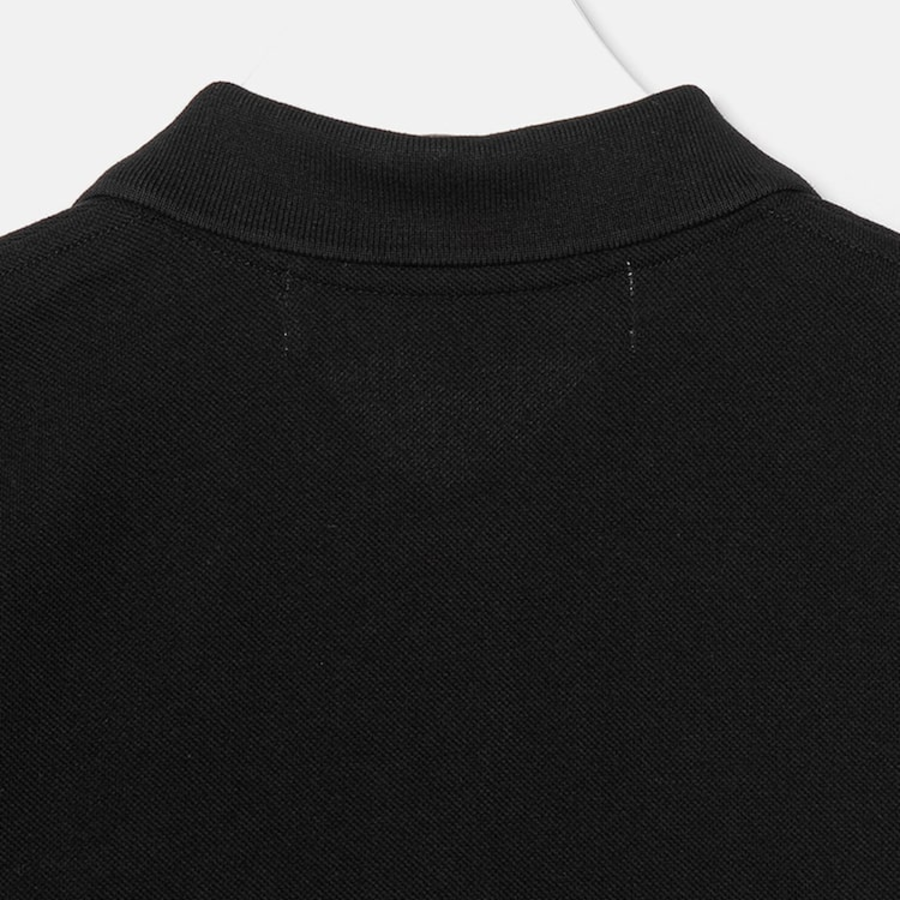 Red Heart Wappen Polo Shirt — Black