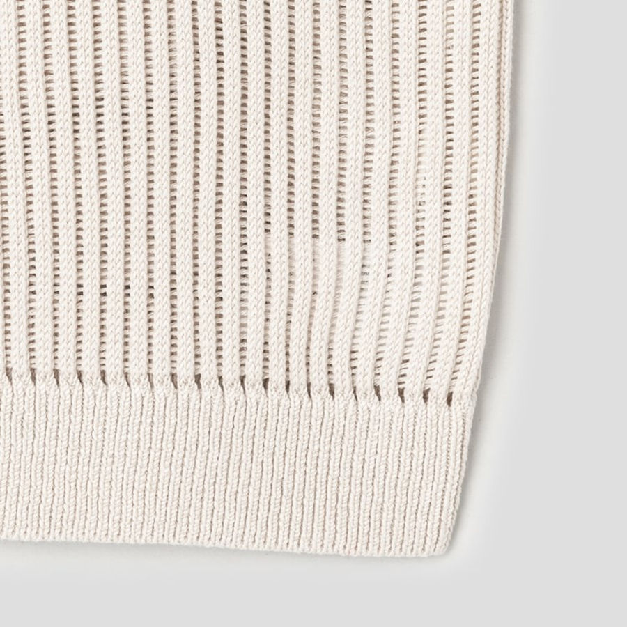 Theory Women Sheen Cotton Easy Vest - Almond