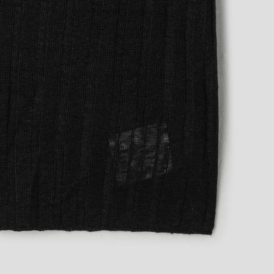 Theory Women Neo Sag Harbor Rib Cardigan - Black